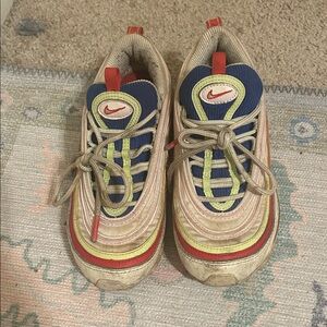 Nike Kids' Red and Blue Sneakers